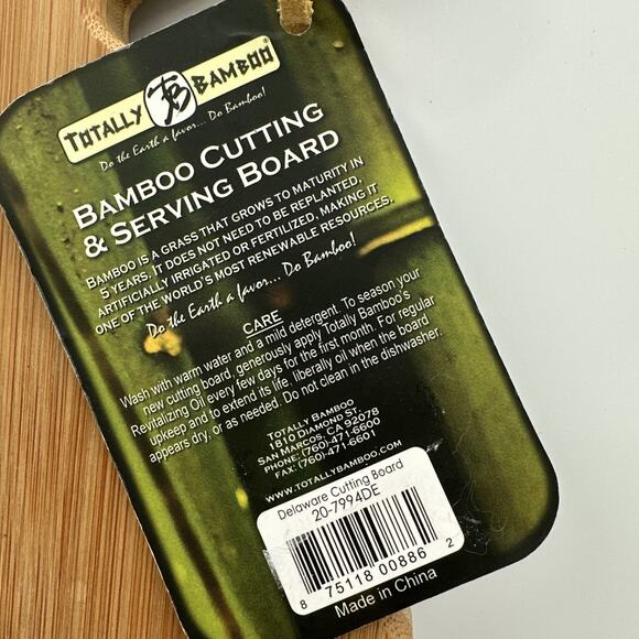 Destination Delaware Cutting Board Totally Bamboo - Picture 2 of 3